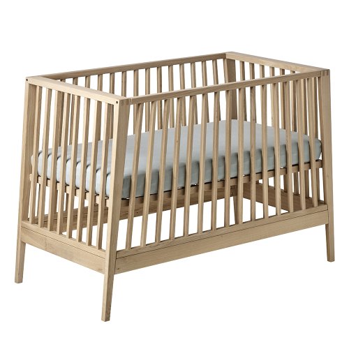 Lit bébé Linea Leander - Chêne